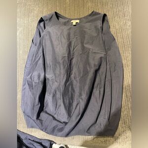 COS balloon sleeveless top navy size 6 new mint condition super comfy flattering